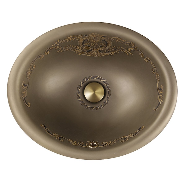 Nantucket Sinks St. Louis Italian Fireclay Vanity Sink RC73240BHY - main